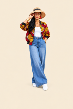 Ankara Bomber Jacket