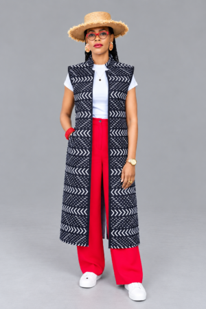 Longline Ankara Kimono